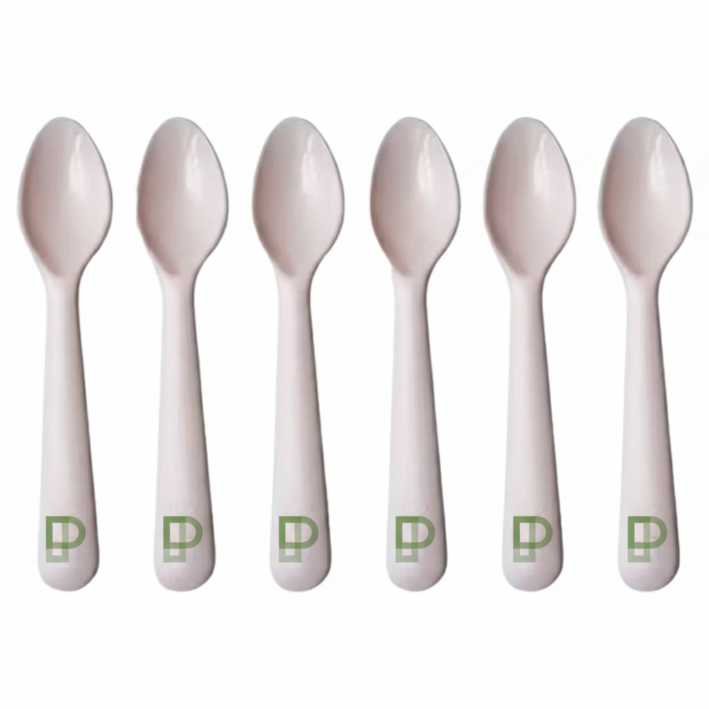 6-Pack Children's Plastic Cutlery Set High-Quality Style Macaron Color Feeding Utensils Suitable for Ages 3-12